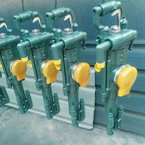 QIYUN YT24 YT27 YT28 手動ドリル 空気圧式削岩機 ジャックハンマー エアーレッグ付き機械 - Product Image 1