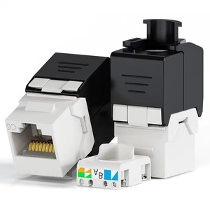 Hot bán <span class=keywords><strong>RJ45</strong></span> <span class=keywords><strong>Keystone</strong></span> Jack Cat6 cat6A mèo 6 CAT 6A <span class=keywords><strong>Keystone</strong></span> Jack UTP Modular Cat6 không được che chở mô-đun - Product Image 1
