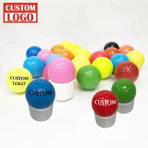 Custom Logo Double Side Custom Tournament Surlyn Golf Balls Custom Ball Maker Golf