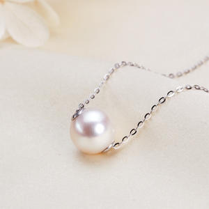 Collar de Perlas de Agua Dulce Femenino y Sencillo con Colgante de Plata S925, Joyería Versátil y Moderna - Product Image 3