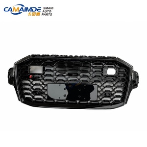 Grille avant en plastique modifiée pour Audi Q7 2020-2023 et modèles <span class=keywords><strong>RSQ7</strong></span> – Amélioration de la calandre – Vente chaude - Product Image 1