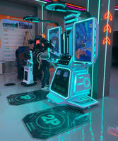 Pistola de Juego de Realidad Virtual para Interiores, Multijugador, Deportiva, Resistente, de Fibra de Vidrio y Metal, para Aeropuertos, Parques de Aventuras o Espacios Públicos