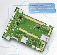 Papan Pengembangan RK3568 Papan RK3568 dengan Dekode 4K60fps untuk Uav OEM Papan RK3568 untuk Dron AI Vision
