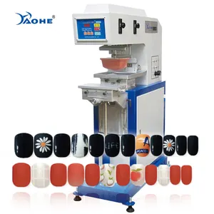 Máquina de impressão da almofada da manicure das unhas aumentada da única cor da impressora maquinaria