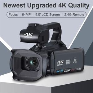 กล้องวิดีโอ Ultra HD กันน้ำ พร้อมหน้าจอสัมผัสขนาด 4 นิ้ว และการ์ด 5K 64MP เซ็นเซอร์ CMOS แบบออปติคอล 18 เท่า และเชื่อถือได้ - Product Image 3