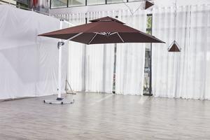 Sombrilla de exterior con Base de mármol para exteriores, sombrilla de 3x3m, 2,5x2,5 m, para Patio, Offset, cafetería, restaurante - Product Image 3