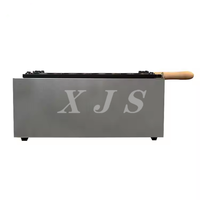 Gaufrier japonais commercial double or gaz électrique 4 pièces gâteau gâteau logo personnalisé double 10 yens pièce gaufrier USA Japon