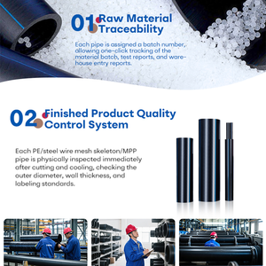 מפעל צינורות פלסטיק PE, צינורות השקיה בטפטוף חקלאיים בהתאמה אישית 25 מ\"מ, גליל צינור HDPE לאספקת מים - Product Image 6