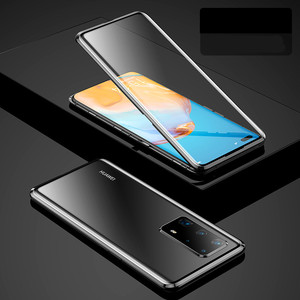 Doppio Lato Temperato di Vetro Struttura In Metallo Della Cassa Del Telefono Magnetico per <span class=keywords><strong>Huawei</strong></span> P40 P30 P20 Compagno 30 <span class=keywords><strong>20</strong></span> Pro <span class=keywords><strong>Lite</strong></span> Nova caso 4e - Product Image 2