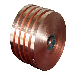 Bobine de bande de cuivre rouge non allié haute pureté T2 C10200 C11000, feuille en rouleau découpée, marque Fulaite, largeur 20-2000mm, prix usine par mètre - Product Image 2