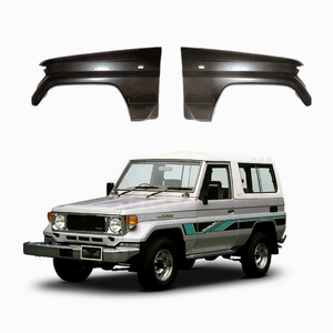 ปีกบังโคลนหน้ารถยนต์หลังการขายสำหรับ <span class=keywords><strong>Land</strong></span> <span class=keywords><strong>Cruiser</strong></span> 70 FJ70 FJ75 <span class=keywords><strong>RJ70</strong></span> HZJ70 1984-1996อะไหล่ตัวถังรถยนต์ OEM53801-60340 53802-60341 - Product Image 1