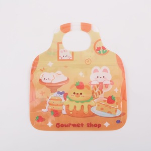 Fashional Custom Beautiful Plastic Promotional Bag Gift clear Plastic Gift Bag Food Service Gift Bulk Takeaway Plastic Bags