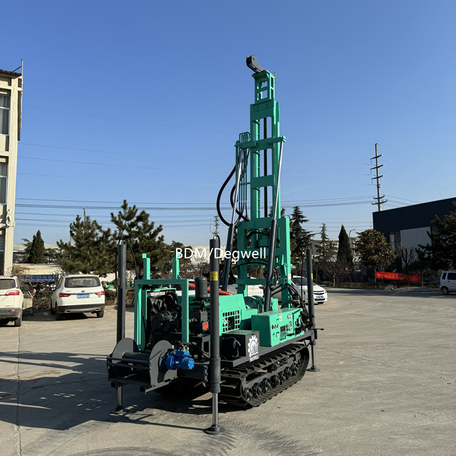 BTJDL-280 China New Low Maintenance Hydraulic Top Drive Power Head Foundation Rotary Drill with CAT Undercarriage