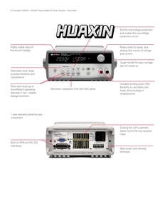 Alimentation électrique Keysight E3645A 80 W 35 V, 1,3 ou 60 V, 22 A Tension : <0,05% 5 mV, Courant : <0,15% 5 mA - Product Image 4