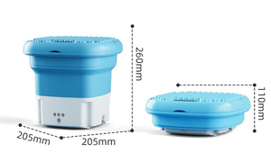 Portable <strong>Washing</strong> <strong>Machine</strong> Underwear With Dryer Bucket Socks Clothes Washer <strong>Camping</strong> Folding Mini <strong>Washing</strong> <strong>Machine</strong> Automatic - Product Image 6