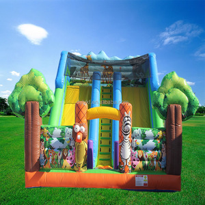 Chất Lượng Cao Trong Nhà Inflatable Trampoline Trượt Trượt Lâu Đài Bouncy Cho Trẻ Em Của Thư Giãn Ngoài Trời Công Viên Nước Vui Chơi Giải Trí - Product Image 2