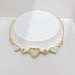 wholesale plata 925 sterling silver gold plated shell <b>bracelet</b> bulk <b>mama</b> elegant butterfly heart gemstone girls chain <b>bracelets</b> - Product Image 4