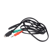 Maßgefertigtes Mini-Din 6,35 AUX Koaxial-Optisches Faser-Audiokabel Kombinierte Abschirmung PVC-Ummantelung Mikrofon Lautsprecher DVD-Player