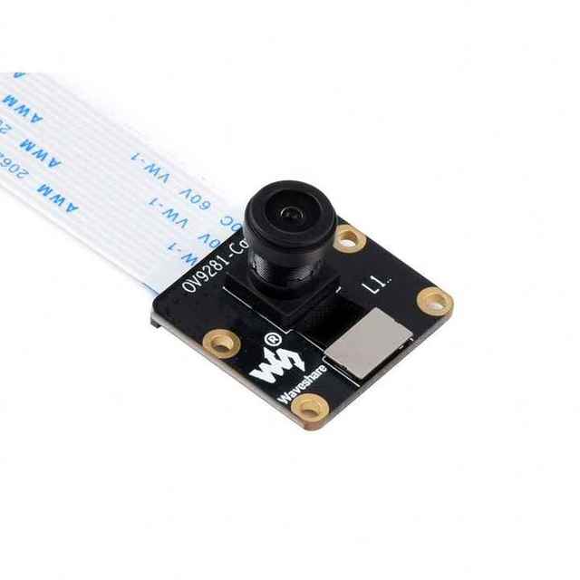 OV9281 Global Shutter Camera Module 1MP Mono 120FPS 130Degree M12 NoIR Lens for Raspberry Pi 4B 3BPlus