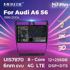 MEKEDE <span class=keywords><strong>M7</strong></span> M6 Autoradio électronique pour voiture, lecteur Android, prise en charge du DVD, DVR, DSP, FM pour <span class=keywords><strong>Audi</strong></span> A6 S6 1999 - 2024 - Product Image 2