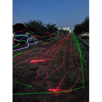 Moteur de lumière à fibre optique en verre laser RVB avec source LED