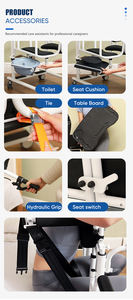 Sedia Comoda Idraulica per Anziani con Sollevatore, Trasferimento Pazienti, Regolabile, Leggera, Portatile, Attrezzatura di Sicurezza per il Bagno - Product Image 5
