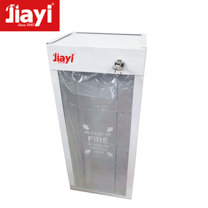 ตู้ดับเพลิงโลหะอุปกรณ์ดับเพลิงอเมริกัน20LBS 10LBS สำหรับการป้องกันการกัดกร่อนพร้อมกุญแจ - Product Image 6