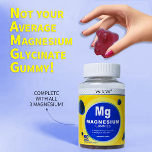 Citrate de magnésium de haute qualité gommeux calmant sommeil gommes au citrate de magnésium suppléments de bonbons gommeux - Product Image 6