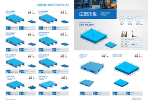 Paletas Industriales Europeas con Forma de Cuadrícula, Entrada de 4 Vías, Modelo 1200x1000 - Product Image 6