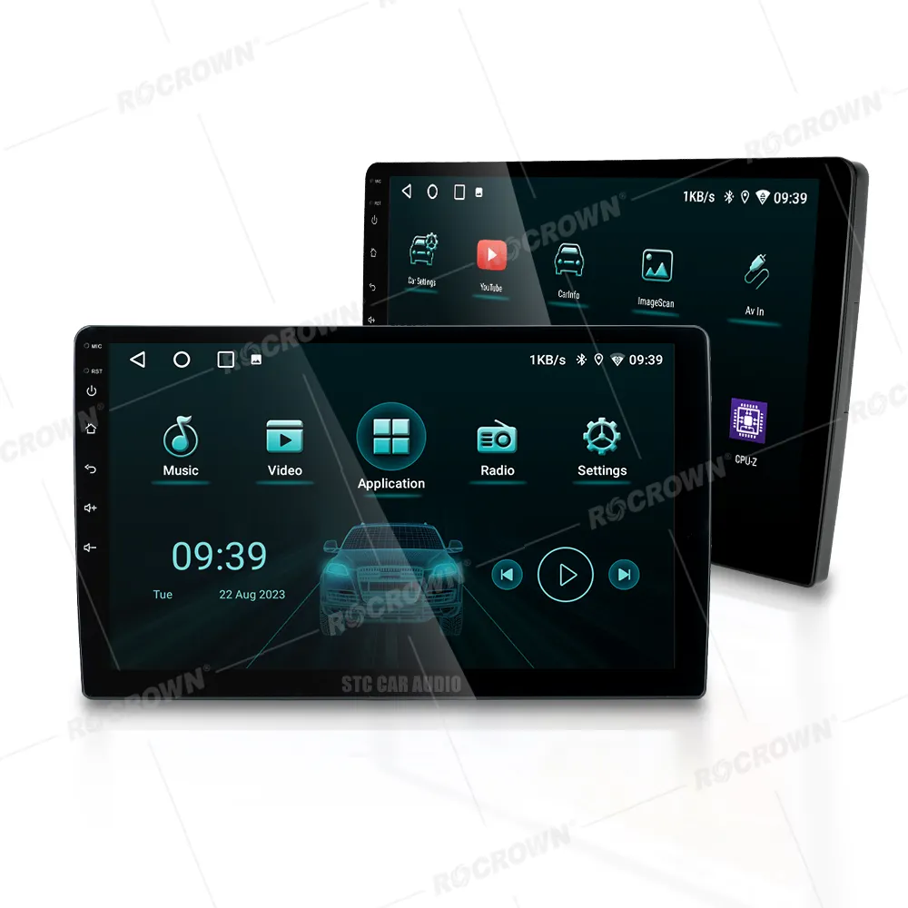 Android 10 Quad-Core Auto Stereo Touchscreen Carplay Auto Radio Autoradio Auto Elektronica Dvd-Speler