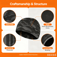 Casquettes de cyclisme, bonnets de cyclisme et d'alpinisme personnalisés, bonnets imprimés avec logo, bonnets doublés en satin, bonnets personnalisés