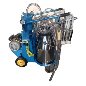 automatic two buckets milking machine for cattle sheep horse camel milking HJ-CM011PD