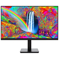 Moniteur de jeu 27 pouces 4K 144Hz IPS HDR 100% SRGB grand écran pour ordinateur de bureau et PC de jeu professionnel
