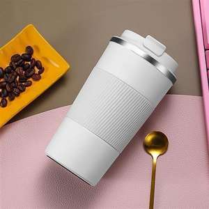 <span class=keywords><strong>Taza</strong></span> de Café de Viaje de Acero Inoxidable con Logotipo Personalizado, 510 ml, Aislada al Vacío, Reutilizable, Aislamiento Térmico de 6 a 12 Horas, Ecológica, Apta para Líquidos Calientes - Product Image 4