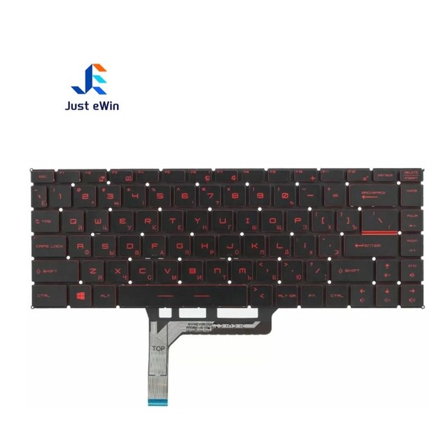Wholesale Laptop Keyboard RU FR UK US DE Layout Replacement for MSI GF63 GF65 GS65 PS42 MS-16WK 16W1 16R1 16R4 With Backlit
