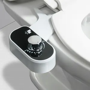 Ultra Slim Cold Water Toilet Bidet Attachment Single Nozzle Self-Cleaning Bide OEM/ODM Manual Bidets