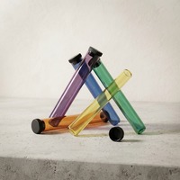 Tubes coniques en plastique colorés de 85 mm, 98 mm, 110 mm, 115 mm pour fumer, format King Size, vente en gros