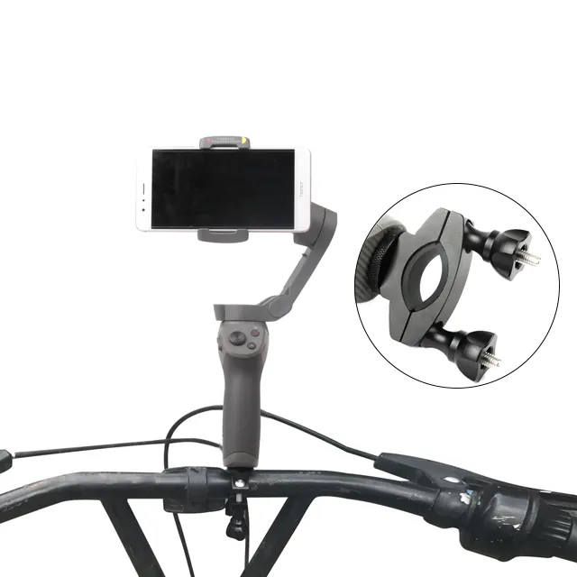 bicycle bracket holder bike mount for dji osmo mobile 2 3 smooth 4 handheld smartphone gimbal stand accessories