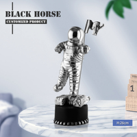 Figurine de Spaceman en Métal Personnalisée, Trophée, Souvenir, Cadeau