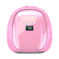 Lampe à ongles UV/LED rechargeable sans fil avec plaque inférieure détachable pour les ongles des doigts et des orteils
