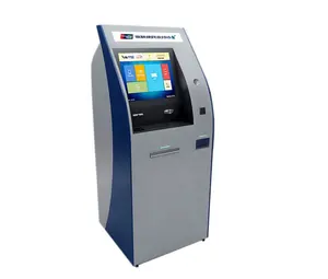 Automatisation libre-service comptoir de collecte de pièces kiosque machine avec écran tactile