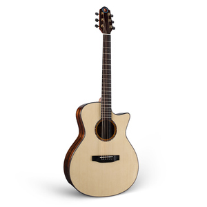 LK-D006ไม้กีต้าร์อะคูสติกโก้เก๋ร่างกายไม้เนื้อแข็งกำหนดเอง - Product Image 2