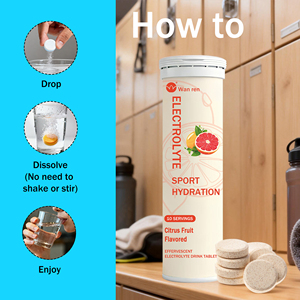 Integratore Energetico Sportivo Effervescente Senza Zucchero per Idratazione Rapida con Elettroliti, Etichetta Bianca all'Ingrosso - Product Image 4