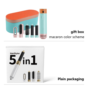 Sistema profesional de peinado y secado por aire, envoltura automática, estilizador de cabello, secado rizado, voluminizador, 5 en 1, <span class=keywords><strong>Kit</strong></span> de cepillo para secador de pelo - Product Image 6