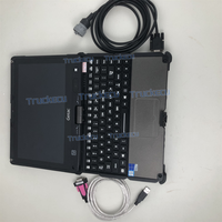 Tableta portátil Getac V110 para Thermo King, cable de diagnóstico para camiones, carretillas elevadoras y remolques, software Wintrac, equipo de herramientas, juego completo