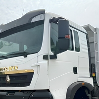 Camion benne d'occasion HOWO 371 6x4, modèle éprouvé, avec moteur et boîte de vitesses d'origine, moteur WD615 remis à neuf, pour travaux de chantier