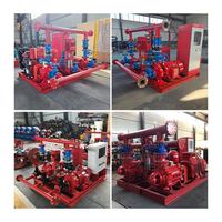 Pompe à incendie centrifuge à haut débit 1500 Gpm électrique 250 Hp pompe à eau incendie à moteur diesel