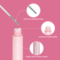 Emballage cosmétique OEM, flacon de sérum pour rehausser les cils, conteneur pour cils plus volumineux, traitement de croissance des cils coréen, tube en plastique