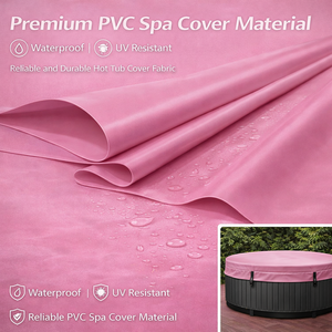 <span class=keywords><strong>Protection</strong></span> tout temps, imperméable, anti-UV, tissu <span class=keywords><strong>de</strong></span> couverture <span class=keywords><strong>de</strong></span> <span class=keywords><strong>spa</strong></span> en PVC 1000D pour bain à remous extérieur - Product Image 1