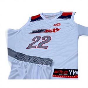 Sibrin Custom Basketball Uniforms Kit | Team <b>Jerseys</b> <b>Shorts</b> Logo Numbers | Sublimated 100% Polyester Anti-UV Breathable - Product Image 3